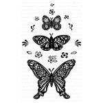 Papertrey Ink Butterfly Folk Stamp Set