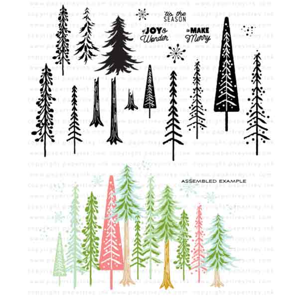 Papertrey Ink Enchanted Forest Stamp Set