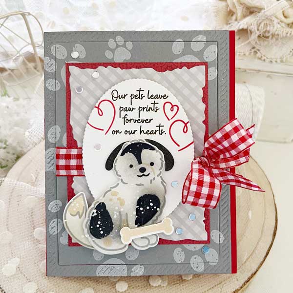 Papertrey Ink Paw Prints Stamp