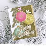 Papertrey Ink Very Merry Christmas Sentiments Stamp