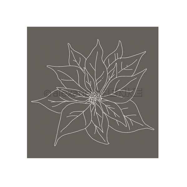 Alexandra Renke Christmas Star Contour (Poinsettia)