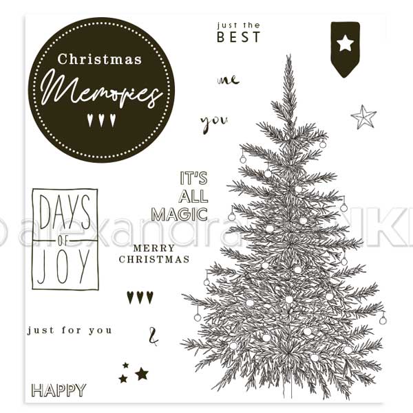 Alexandra Renke Christmas Memories Stamp Set