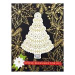 Spellbinders Holiday Florals Background Glimmer Hot Foil Plate