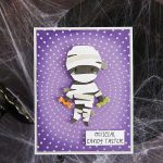 Spellbinders Boo Dance Party Sentiments Stamp