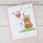 Studio Katia Kobi the Birthday Bear Die Set