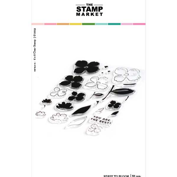 The Stamp Market Ready To Bloom Stamp Set