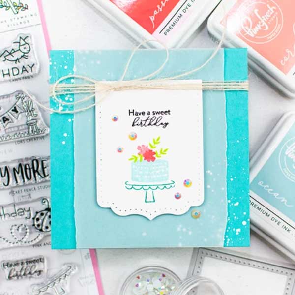 The Stamping Village Happy Birthday Stamp Set