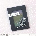 Waffle Flower Flora Cat Stamp Set