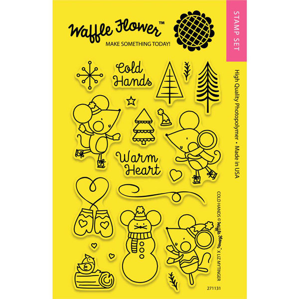 Waffle Flower Cold Hands Stamp Set