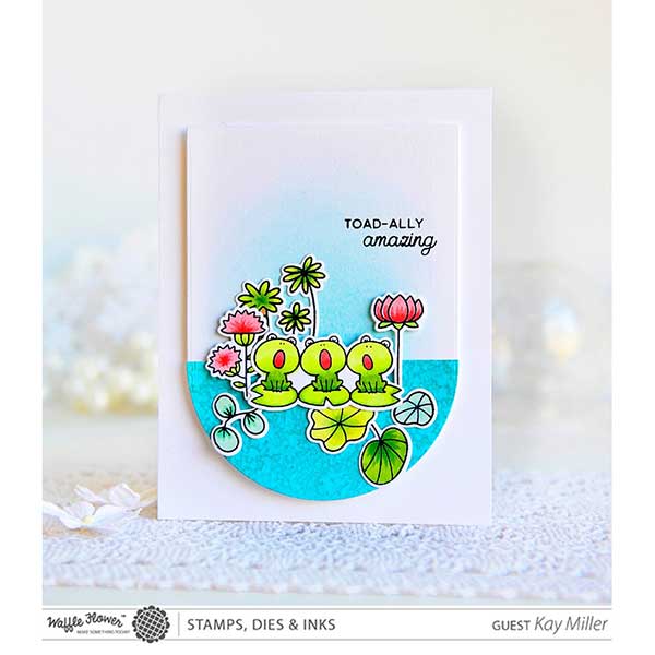 Waffle Flower Toadally Die Set