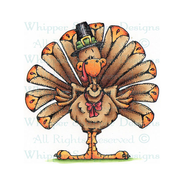 Whipper Snapper Let&#039;s Talk Turkey Stamp