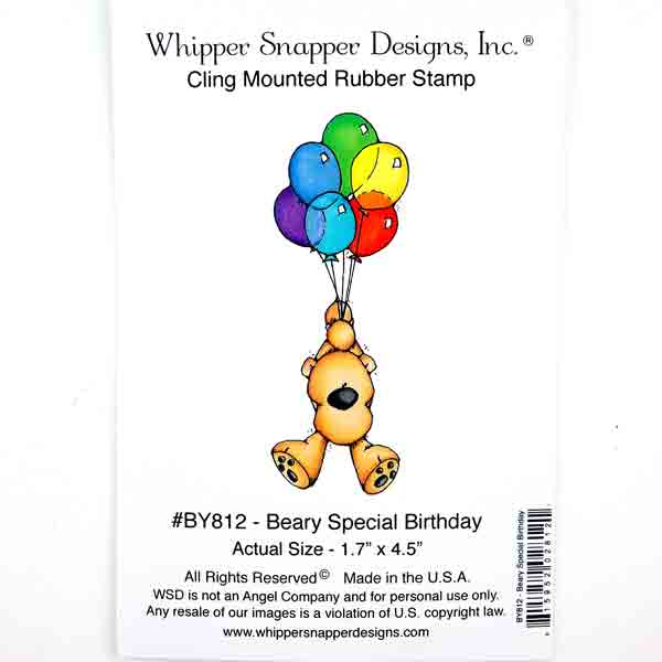 Whipper Snapper Beary Special Birthday Stamp