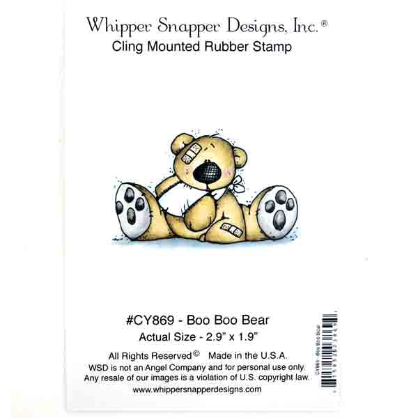 Whipper Snapper Boo Boo Bear Stamp