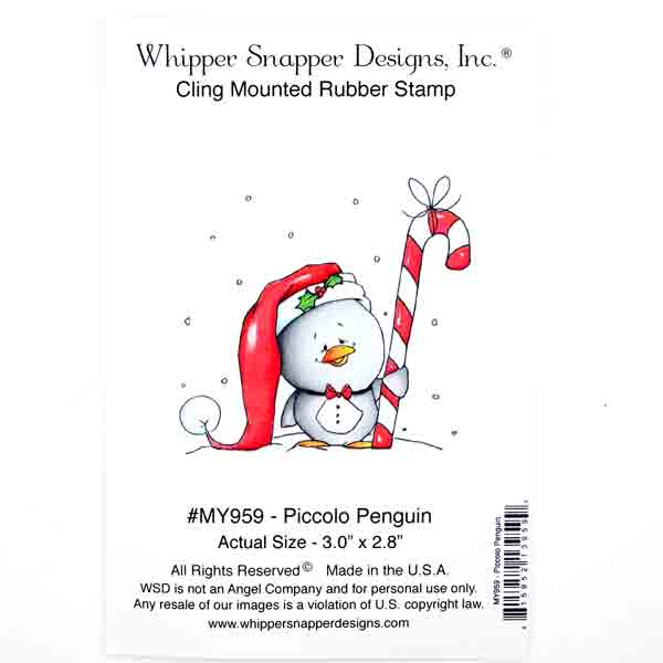 Whipper Snapper Piccolo Penguin Stamp