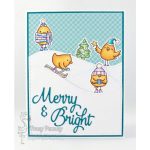 Your Next Stamp Merry Christmas Chickie Stamp Set