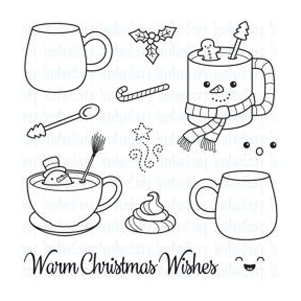 Your Next Stamp Warm Christmas Wishes Stamp Set