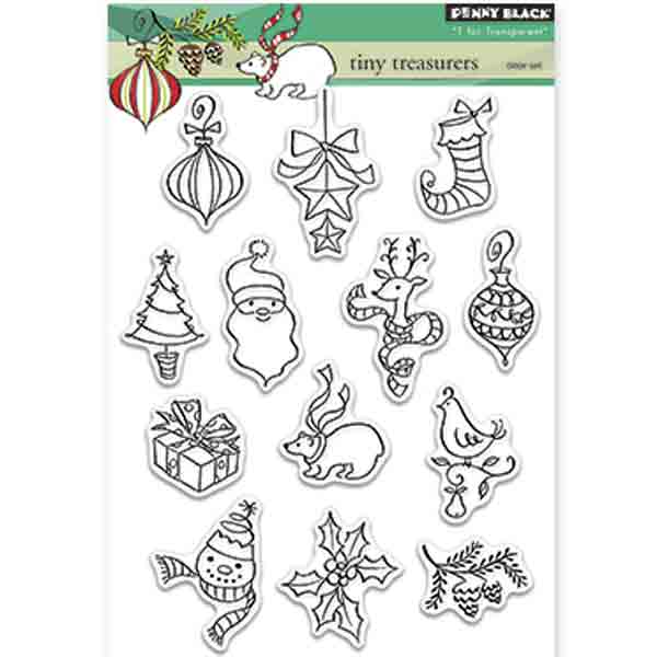 Penny Black Tiny Treasures Stamp Set