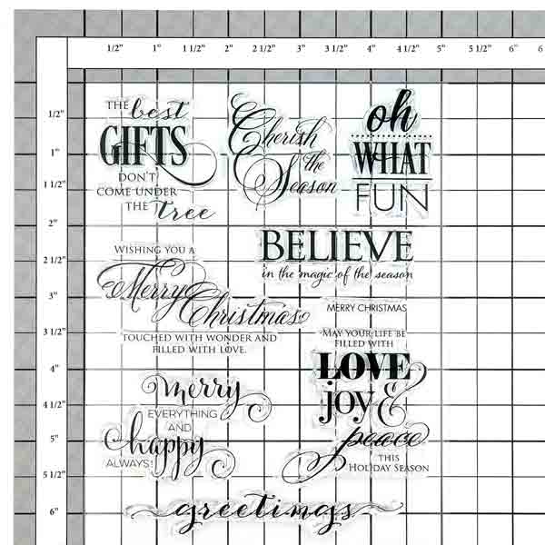 Penny Black Believe Stamp Set