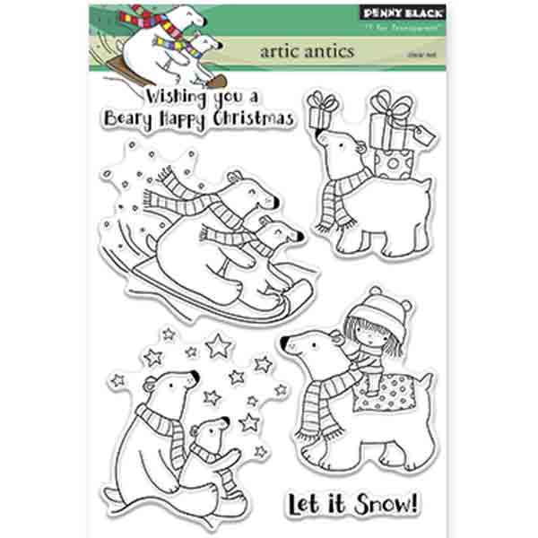 Penny Black Arctic Antics Stamp Set