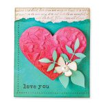 Penny Black Butterfly Heart Pop Out Die