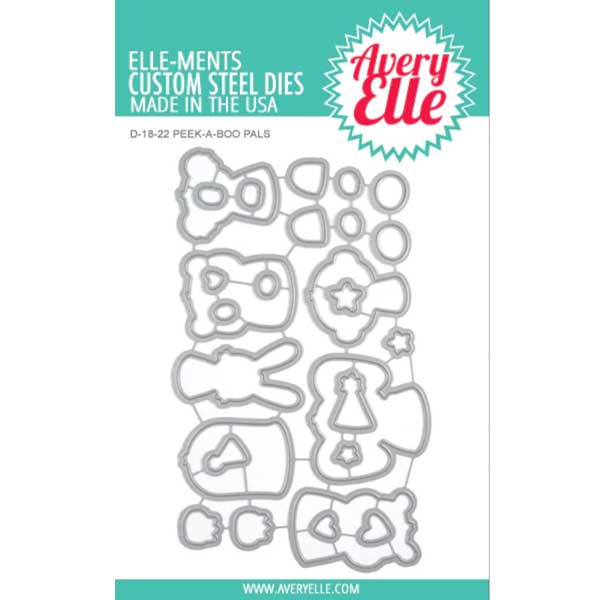 Avery Elle Peek-A-Boo Pals Die Set