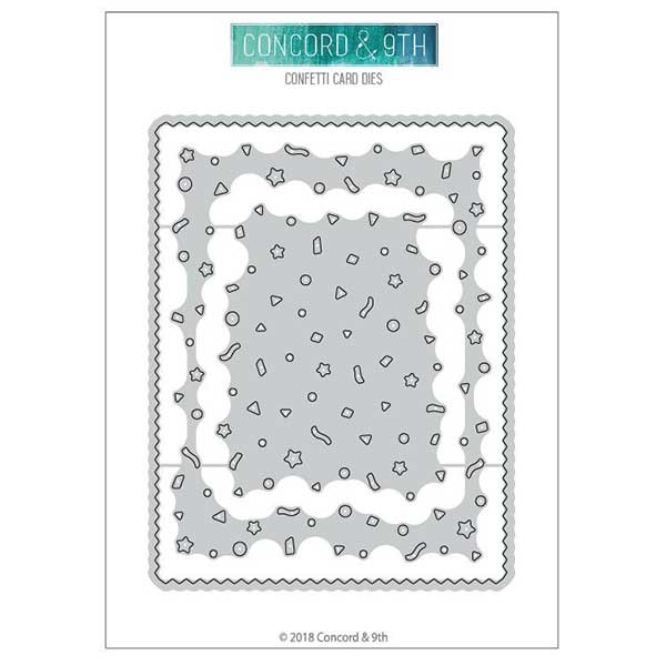 Concord &amp; 9th Confetti Card Dies