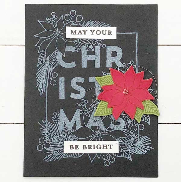 Concord &amp; 9th Christmas Florals Stamp Set