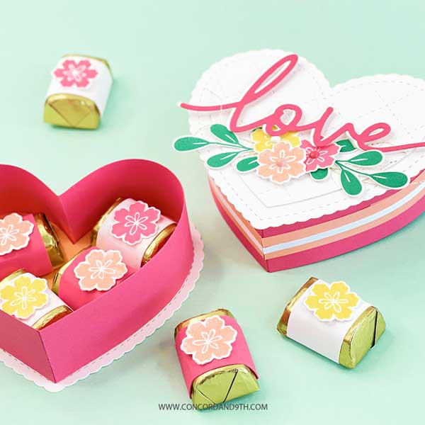 Concord &amp; 9th Happy Heart Box Die Set