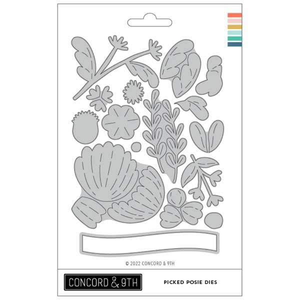 Concord &amp; 9th Picked Posies Die Set