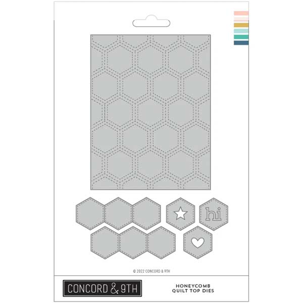 Concord &amp; 9th Honeycomb Quilt Top Dies