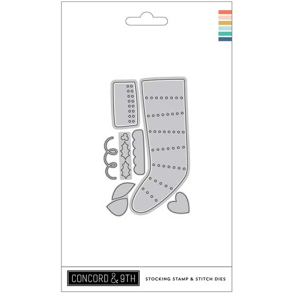 Concord &amp; 9th Stocking Stamp &amp; Stitch Dies