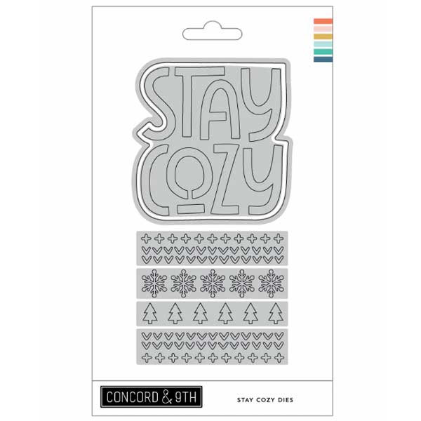 Concord &amp; 9th Stay Cozy Die Set