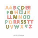 Concord & 9th All Together Alphabet Uppercase Die