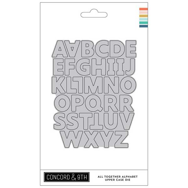 Concord &amp; 9th All Together Alphabet Uppercase Die