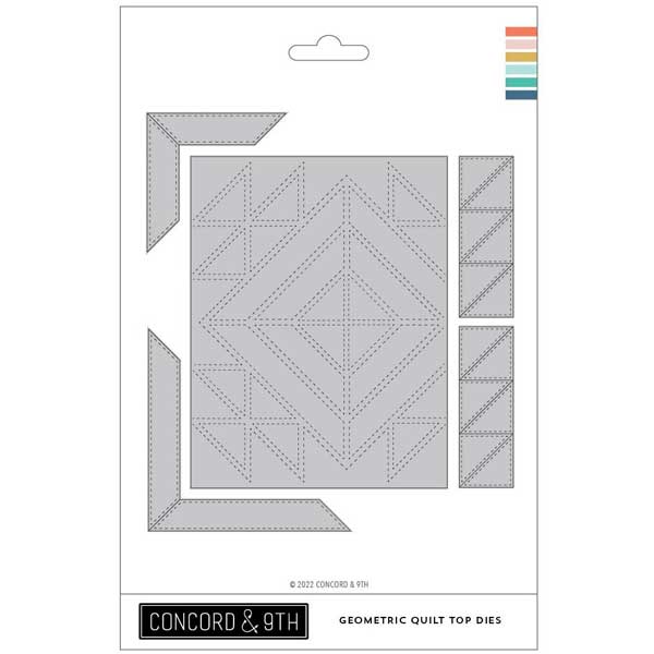 Concord &amp; 9th Geometric Quilt Top Dies