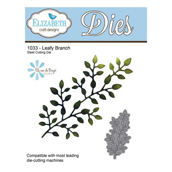 Elizabeth Craft Designs Leafy Branch Die