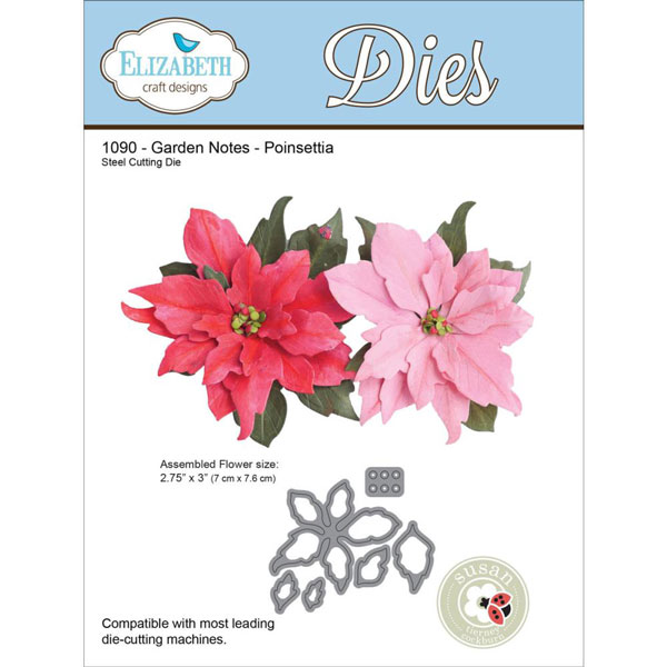 Elizabeth Craft Designs Poinsettia Die Set