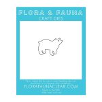 Flora & Fauna Polar Bear Craft Die