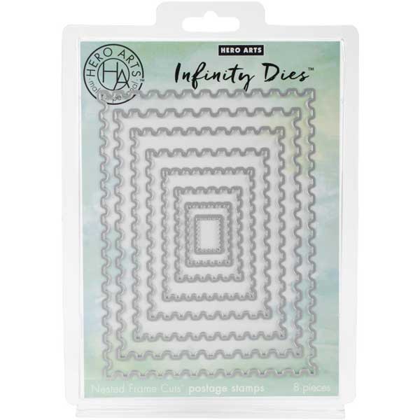 Hero Arts Infinity Postage Stamp Die Set