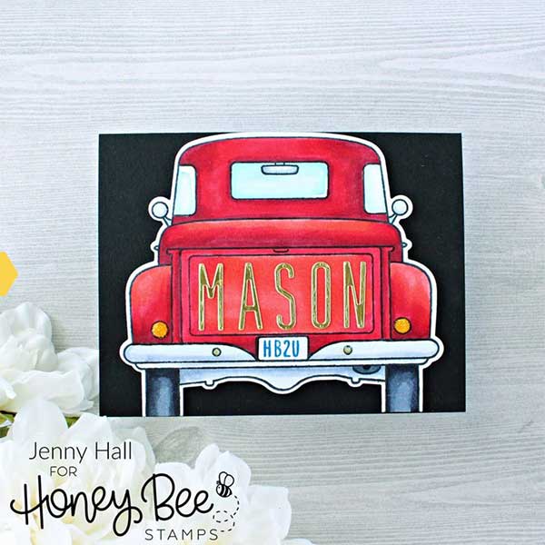 Honey Bee Stamps Big Pickup: Tailgate Honey Cuts