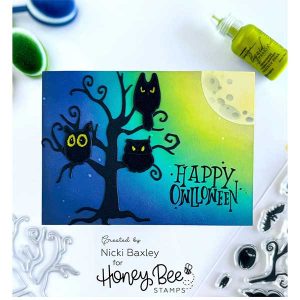 Honey Bee Stamps Owlloween Dies class=