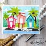 Honey Bee Stamps Lovely Layers: Beach Houses Honey Cuts