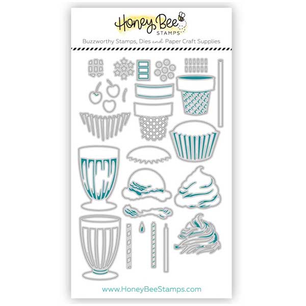 Honey Bee Stamps Lovely Layers: Cupcakes &amp; More Honey Cuts