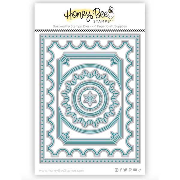 Honey Bee Stamps Lovely Layouts: Party Frames Honey Cuts