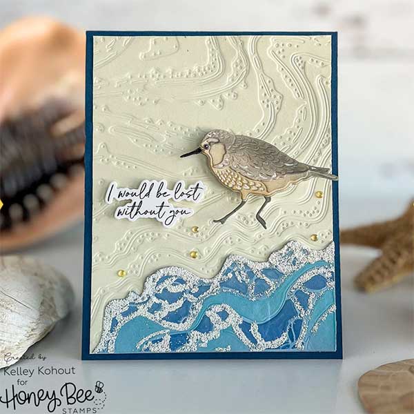 Honey Bee Stamps Lovely Layers: Sandpiper Honey Cuts