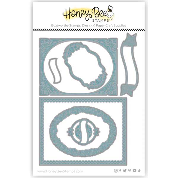 Honey Bee Stamps Fancy Fall Layering Frames Honey Cuts