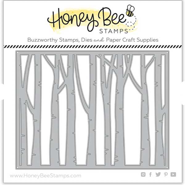 Honey Bee Stamps Birch A2 Cover Plate Base Honey Cuts