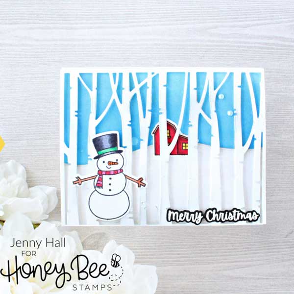 Honey Bee Stamps Birch A2 Cover Plate Top Honey Cuts