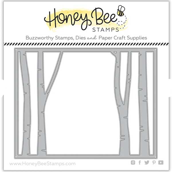 Honey Bee Stamps Birch A2 Cover Plate Top Honey Cuts