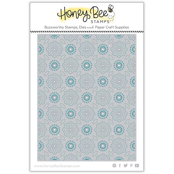 Honey Bee Stamps Delicate Daisy A2 Cover Plate Base Honey Cuts